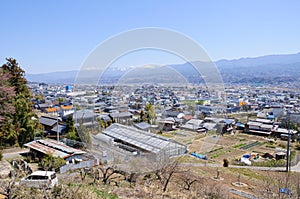 Ina Basin and the Southern Japan Alps