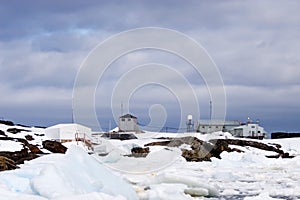 Inaccessable vernadsky science station