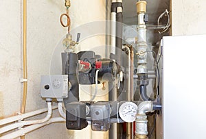 INAIL safety devices, thermostats and pressure transducer