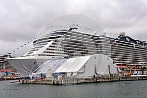 inauguration and launch of MSC Seaview is a cruise ship