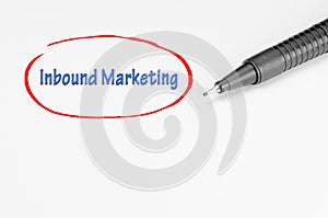 Inbound Marketing - Business Concept