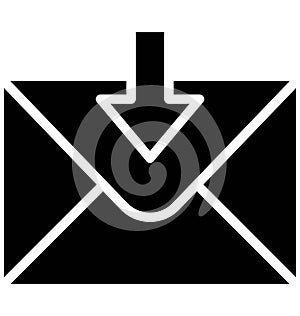 Inbox Isolated Vector Icon which can easily modify or edit