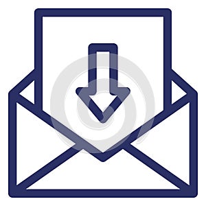 Inbox  Isolated Vector Icon which can easily modify or edit