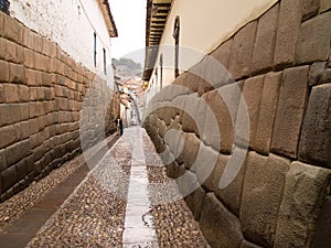 Inca architecture street