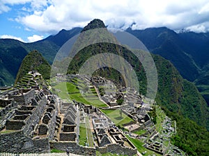 Inca city, Machu Picchu