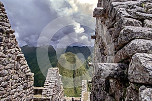 Inca city Machu Picchu (Peru)