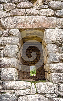 Inca city Machu Picchu (Peru)