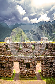 Inca city Machu Picchu (Peru)