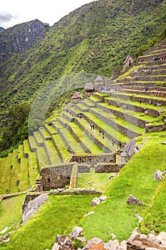 Inca city Machu Picchu (Peru)