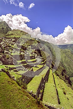 Inca city Machu Picchu (Peru)