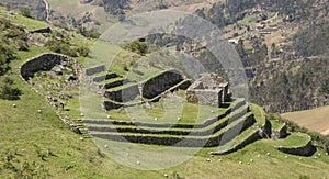 Inca ruin at Cojitambo