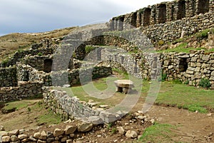 Inca ruins, Bolivia