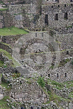 Inca Ruins in Machu Picchu