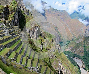 Inca ruins of Machu Picchu, Peru