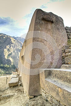 Inca ruins of Ollantaytambo