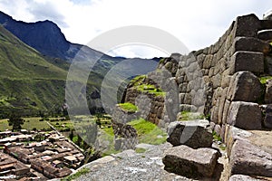 Inca ruins of Ollantaytambo - Sacred Valley - Peru