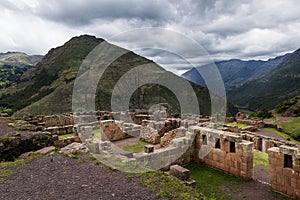 Inca Ruins in Pisac, Peru