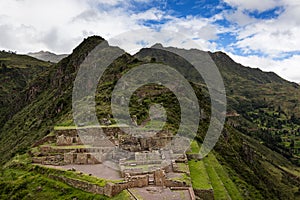 Inca Ruins in Pisac, Peru