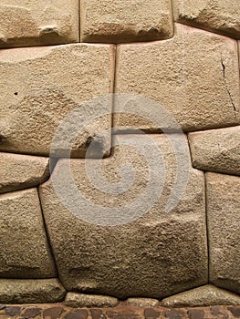 Inca stone wall