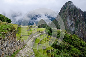 Inca Trail at Machu Picchu, Peru