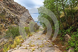 Inca Trail Path, Sucre, Bolivia