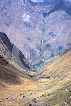 Inca trail Peru