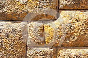 Inca Wall Detail, Cusco, Peru