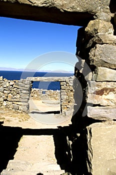 Incan doorway- Bolivia