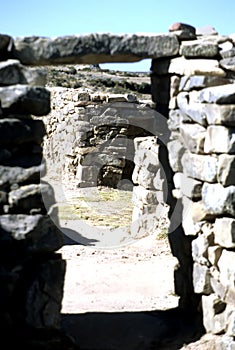 Incan ruins- Bolivia