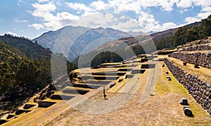 Incan Ruins at Chinchero in Peru