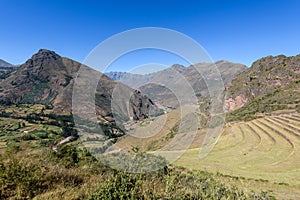 Incan Ruins at Pisac, Peru