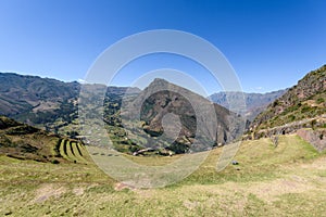 Incan Ruins at Pisac, Peru