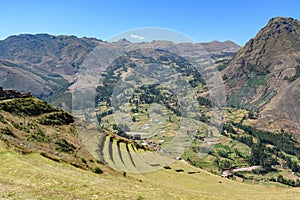 Incan Ruins at Pisac, Peru