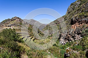 Incan Ruins at Pisac, Peru