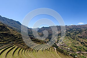 Incan Ruins at Pisac, Peru