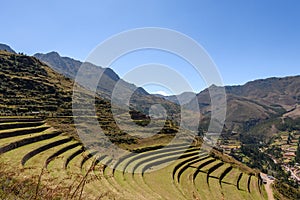 Incan Ruins at Pisac, Peru