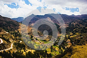 Incan Sacred Valley in Peru