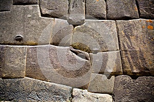 Incan stone wall, Peru