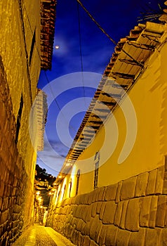 Incan street- Cusco, Peru