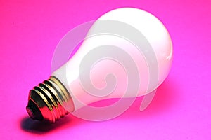 Incandescent lightbulb photo