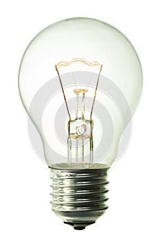 Incandescent lighted bulb