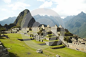 Incas city Machu-Picchu