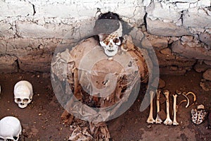 Incas mummy