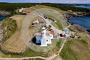 Inceburun Lighthouse in Sinop. Turkey.