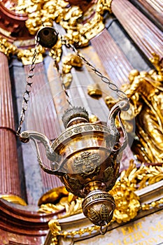 Incense Burner in a Church