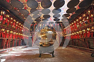 Incense Coils in Man Mo temple.hk