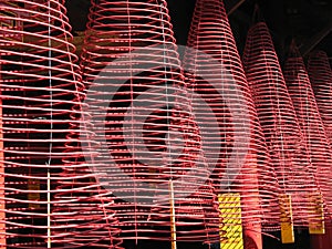 Incense coils in Phuoc Kien Assembly Hall, Hoi An, Vietnam