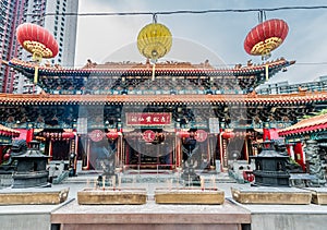 Incense offerings Sik Sik Yuen Wong Tai Sin Temple Kowloon Hong