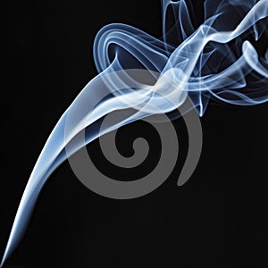 Incense Stick Smoke Trail