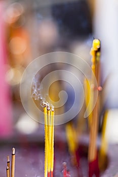 Incense Sticks in Thailand